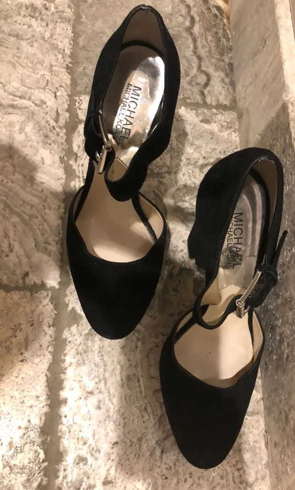 Michael Kors Black Platform Heels - Image 3