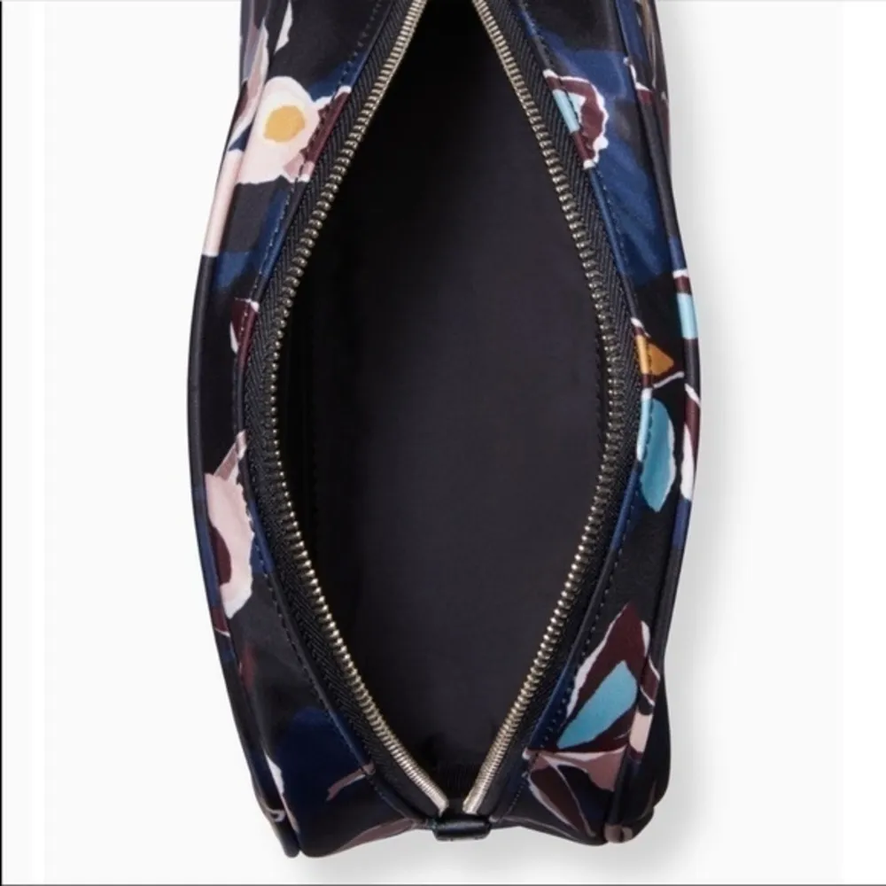 Kate Spade Floral Cosmetic Makeup Case Top Zip NWT - Image 2