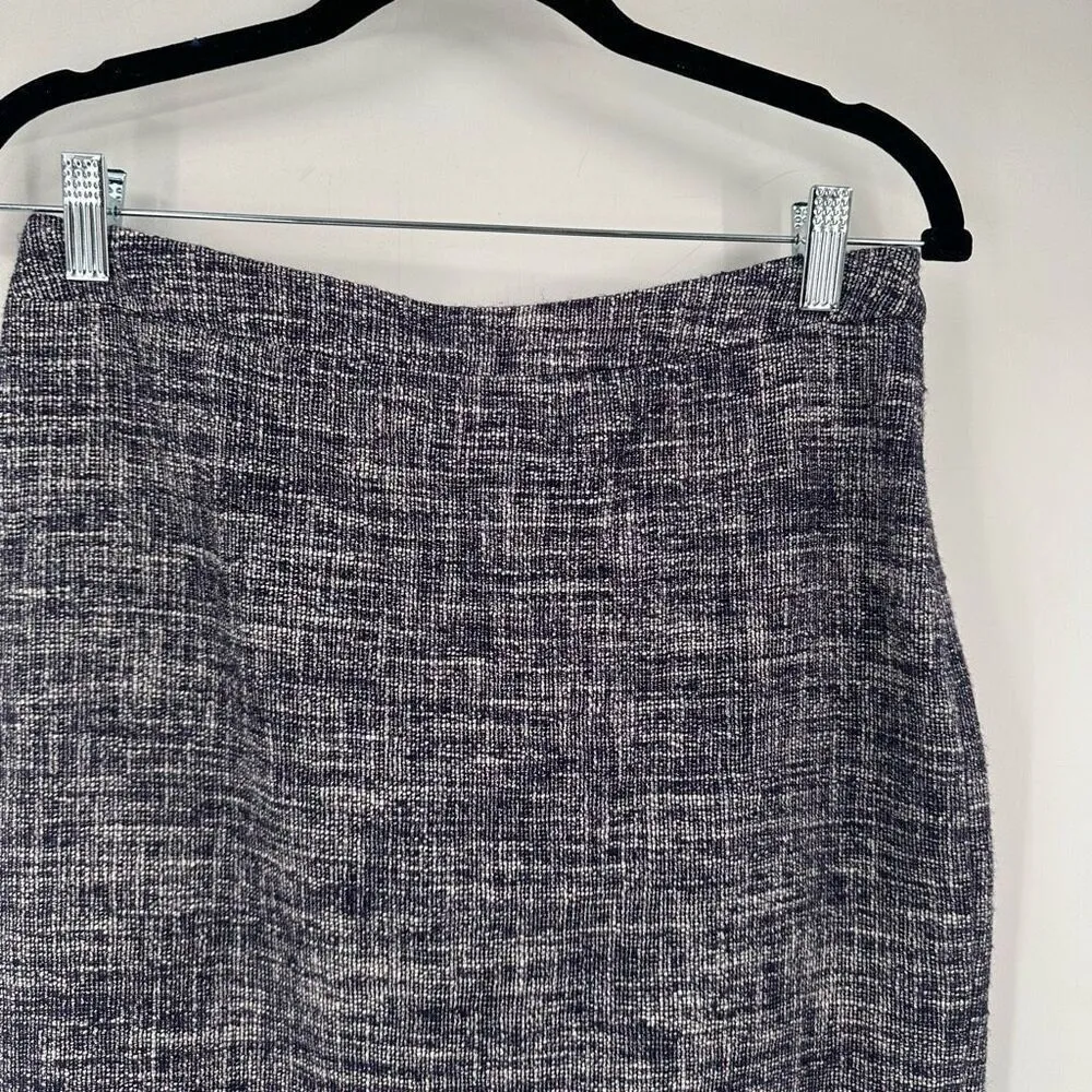 Love Moschino Women's Abstract Straight‎ & Pencil Skirt Black Size 4 - Image 8