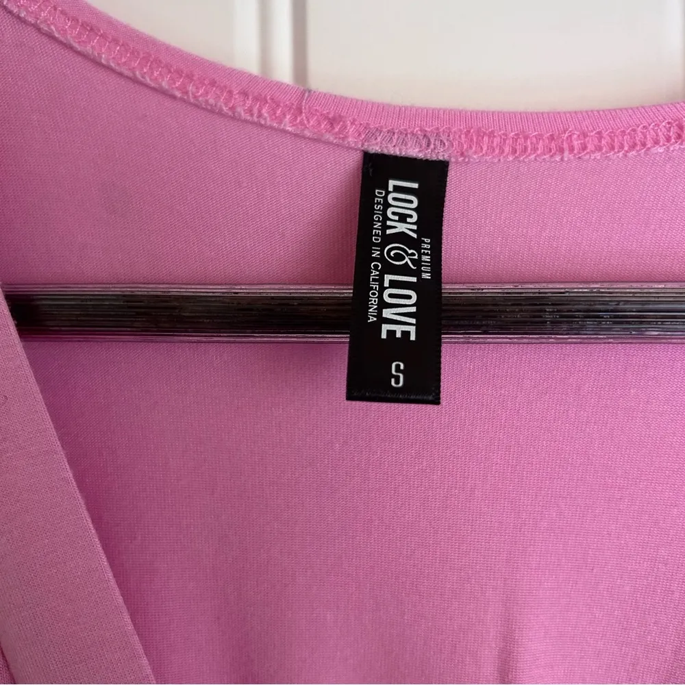 Love and lock, pink deep V - Image 9