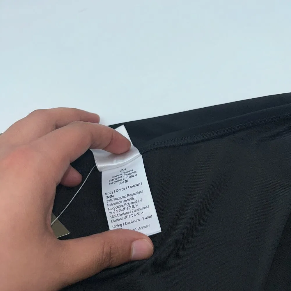 New J. Crew Black Full Coverage Briefs Bikini Swim Bathing Suit Bottom Size 2X - Image 5