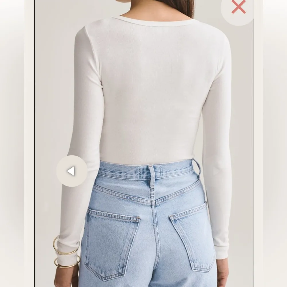 AGOLDE Long Sleeve Bodysuit - Image 3