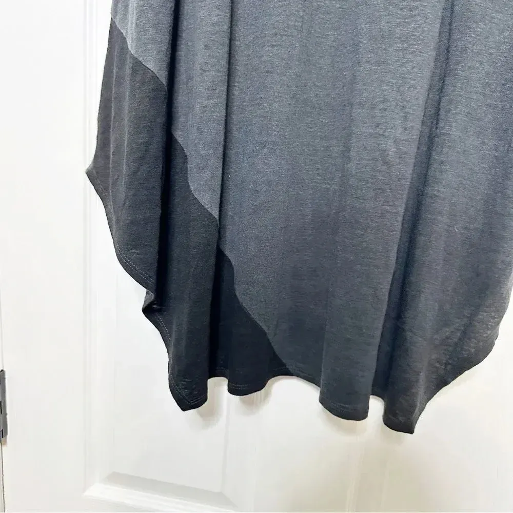 EILEEN FISHER Sleeveless Organic Linen Asymmetrical Midi Dress Minimalist‎ Sz XS - Image 6