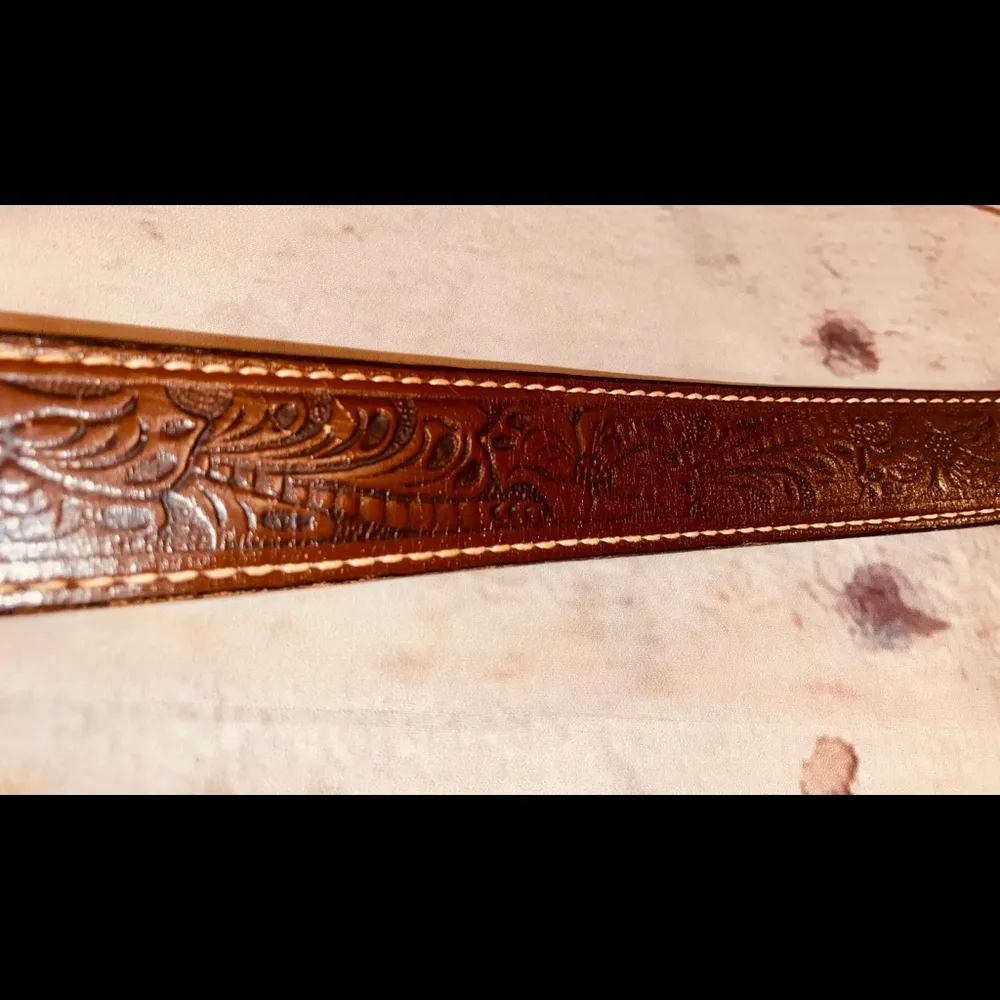 JUSTIN Leather Top Grain Western Belt - Image 6