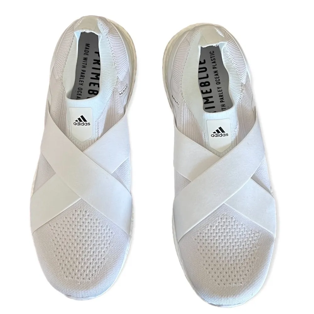 ADIDAS UltraBoost Slip On D.N.A Running Shoes White Size 10 New - Image 6