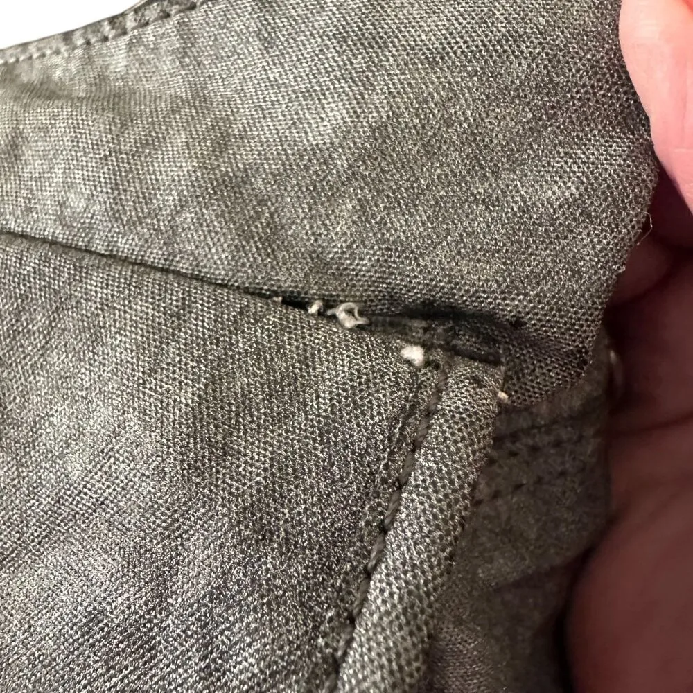 VTG Kipling Crossbody Bag Roger Gorilla Ape Hang Tag Gray Strap Flap Closer READ - Image 12