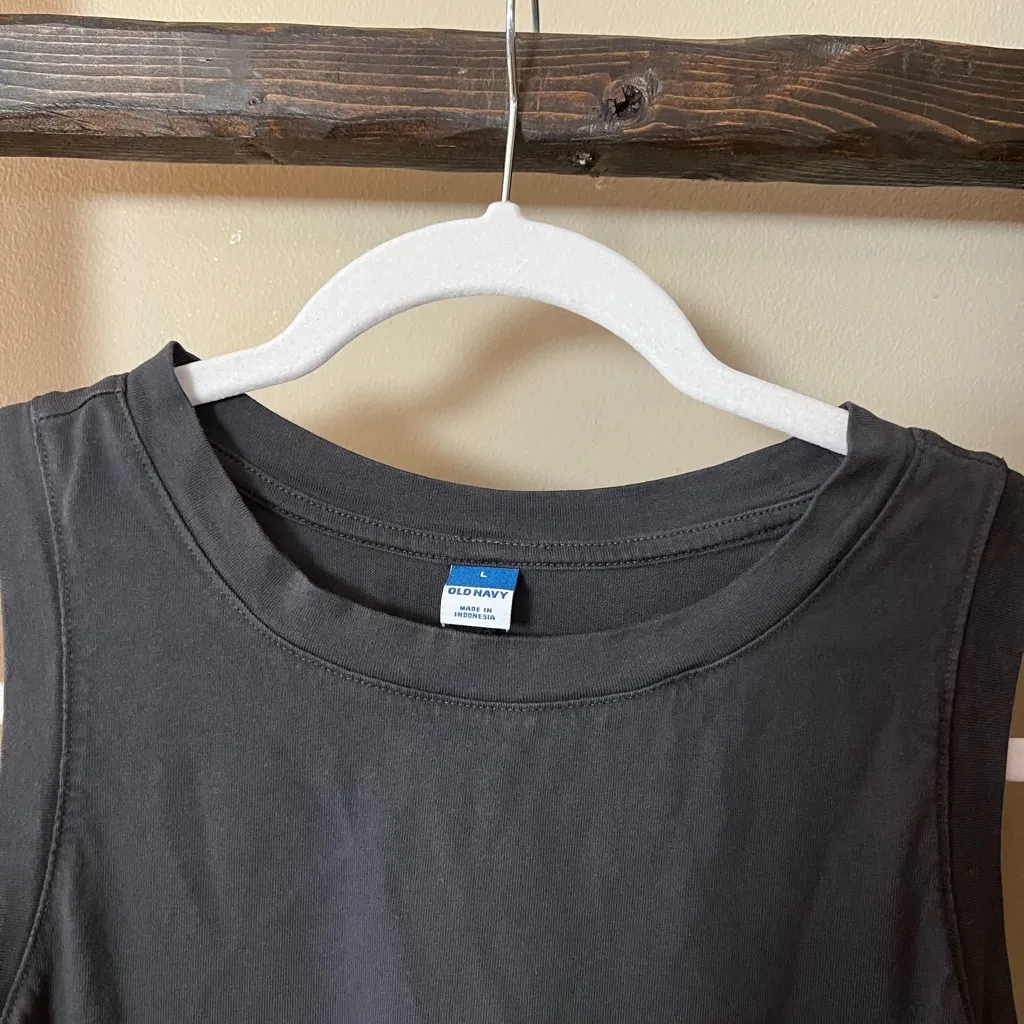 Old Navy  Gray Tank Dress - Image 2