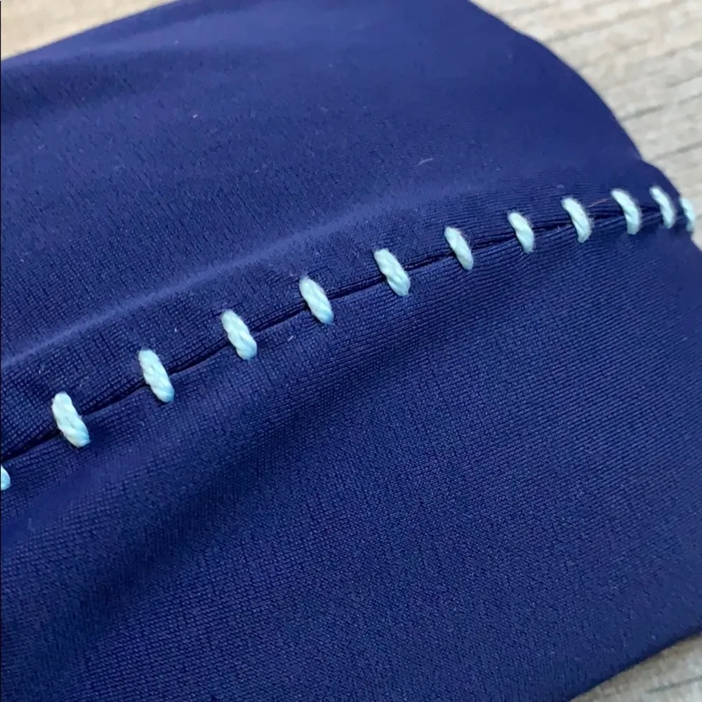 🌟 Elle jay Blue Floripa Top Stitch Bikini Top - Image 6