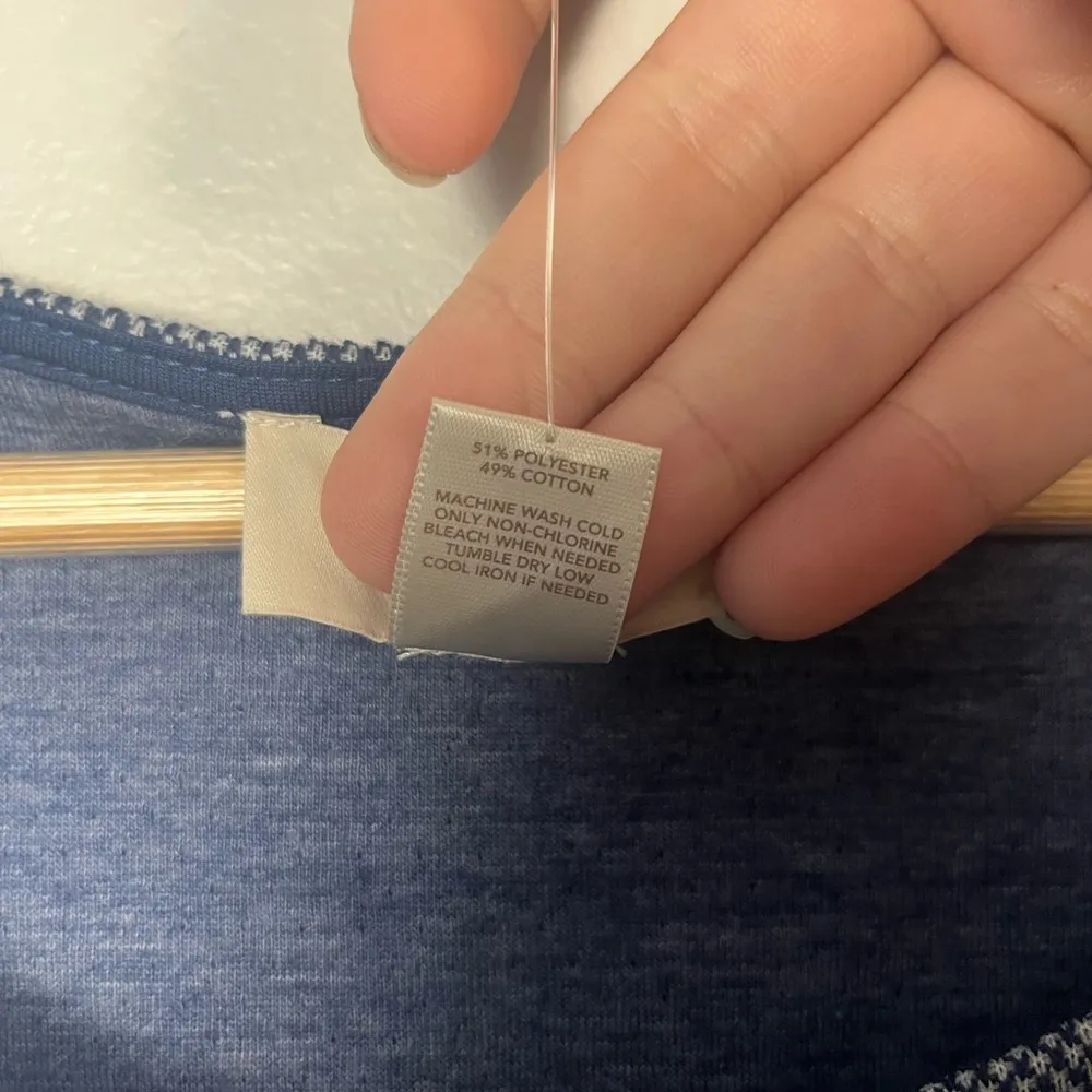 New Ann Taylor Loft Outlet Blue Sleeveless Dress size XL - Image 4