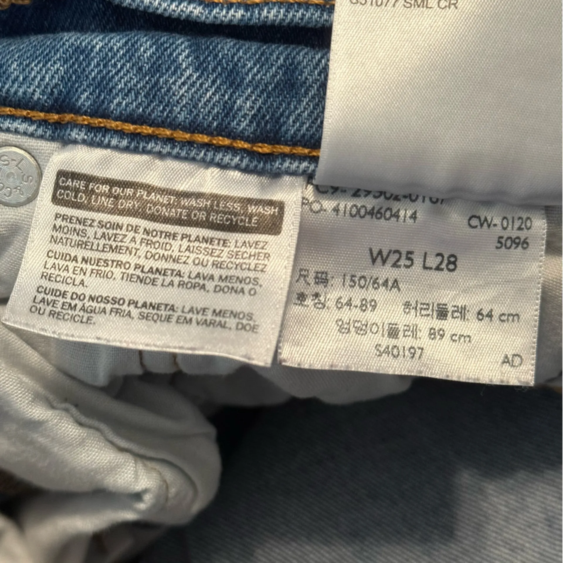 Levi’s 501 Button Fly Jeans - Image 5