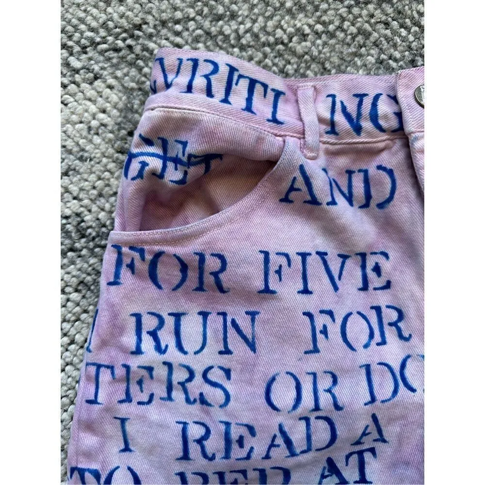 Brandy Melville John Galt High Waist Dyed Shorts - Image 3