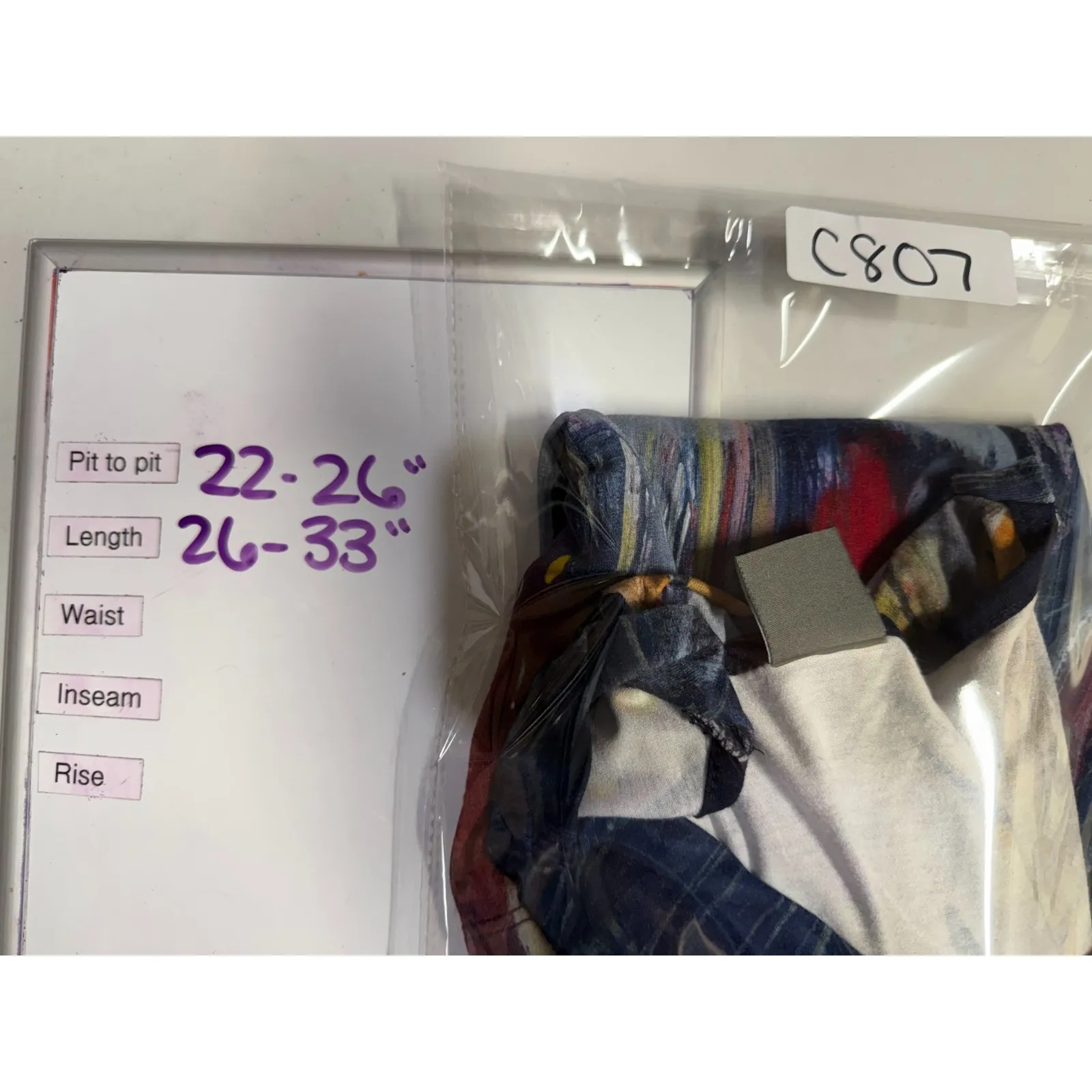 Simply Art by Dolcezza Top Women Sz‎ L Colorful Artsy Art to Wear Lagenlook Size L - Image 5