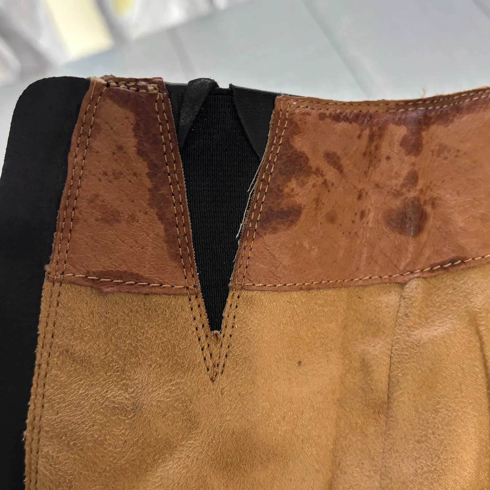 Corso Como Black Leather Over-the-Knee Boots Size 6 Quilted Shaft Zip Closure - Image 11