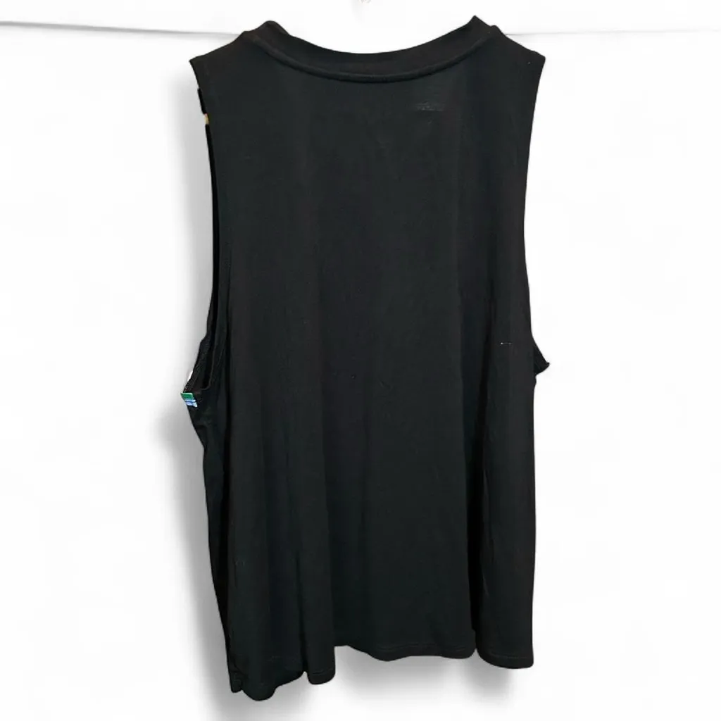 🔥 Burn Boot Camp Black Striped Tank Top – Size XL | New Condition 🔥 - Image 5