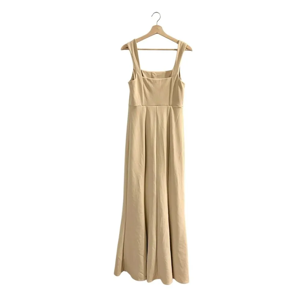 Show Me Your Mumu Paris Gown in Champagne Stretch L - Image 6