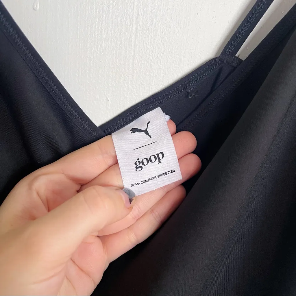 Puma x goop • Training Bodysuit onesie jumpsuit black ellaVATE workout yoga Size XL - Image 7