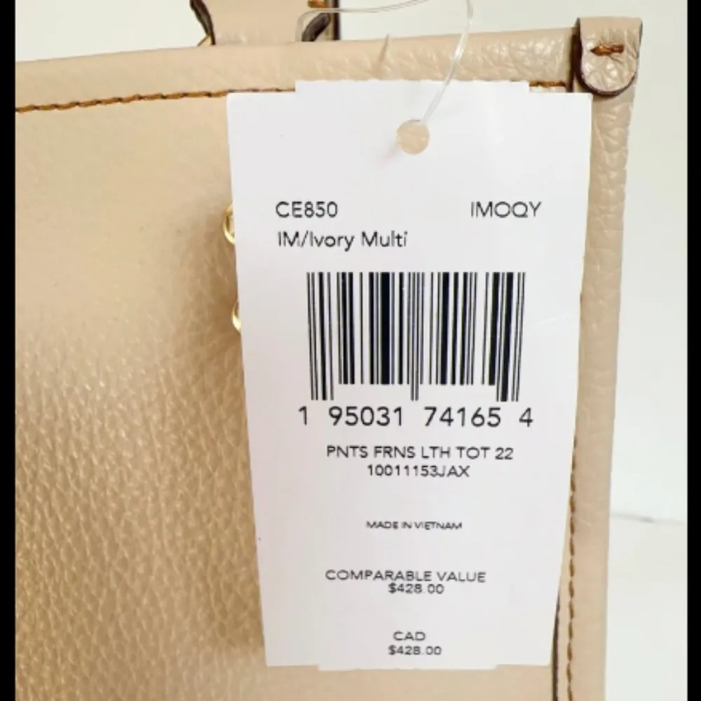 NWT Coach Coach X Peanuts Dempsey Tote Bag 22 With Snoopy And Friends CE850 - Image 6