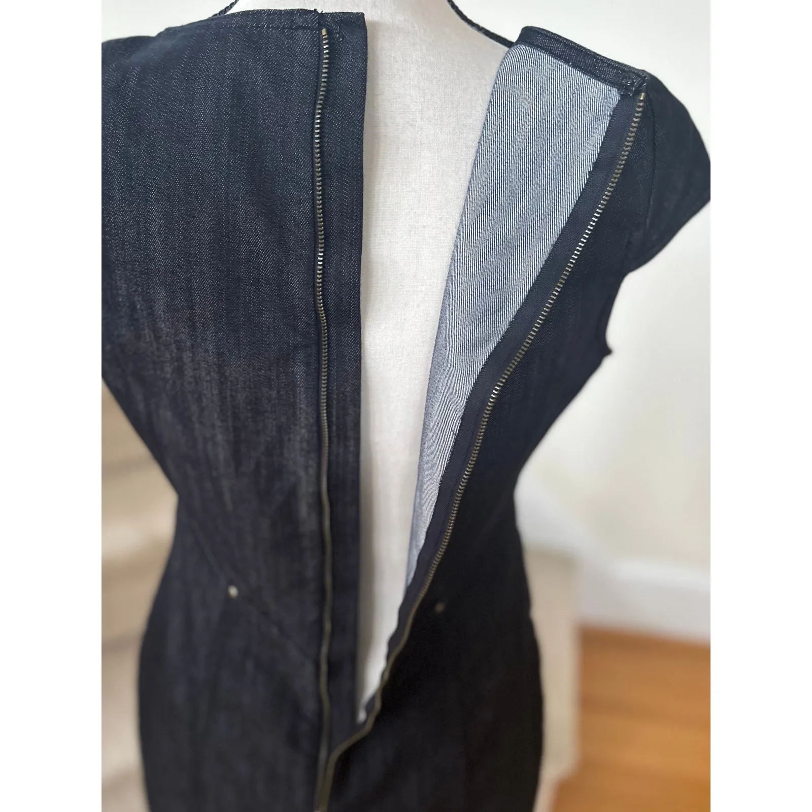 Worth Denim Corset Plunge V - Image 3