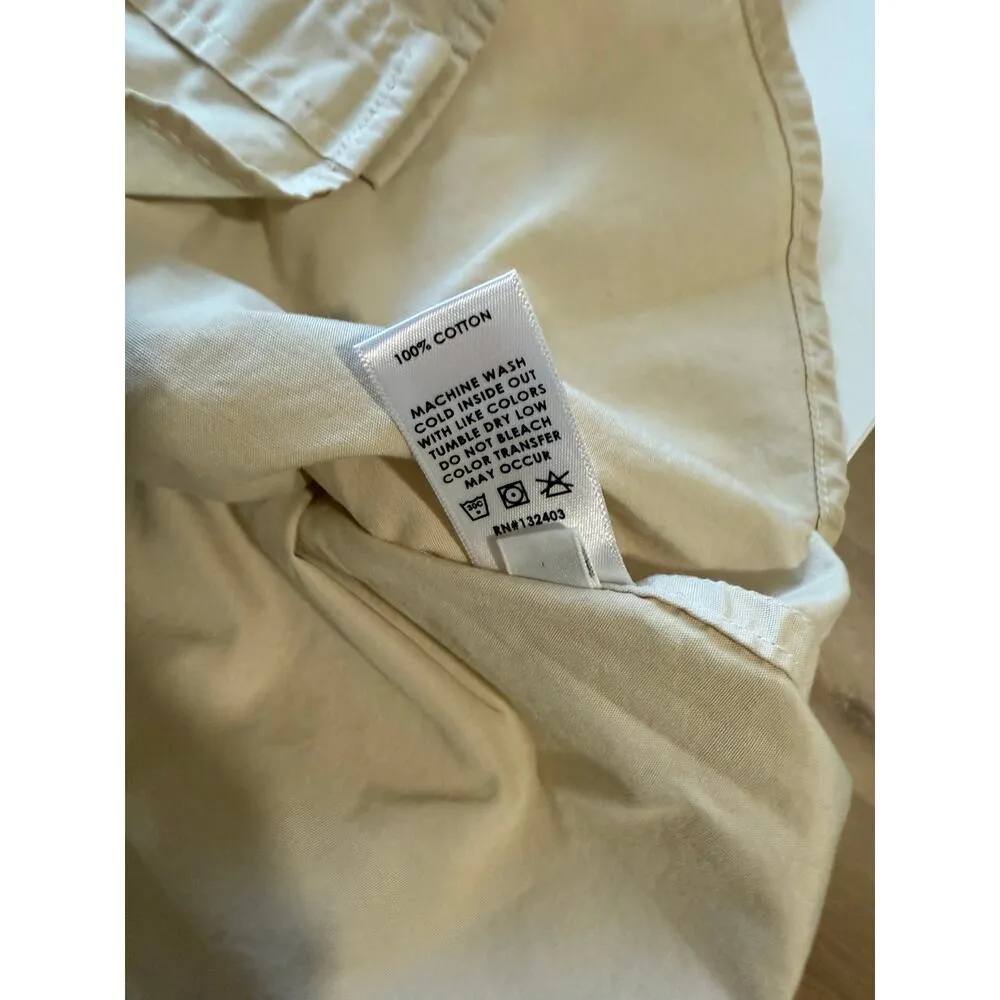 $225 New Cotton Citizen Tan Button down Shirt - Small - Image 6