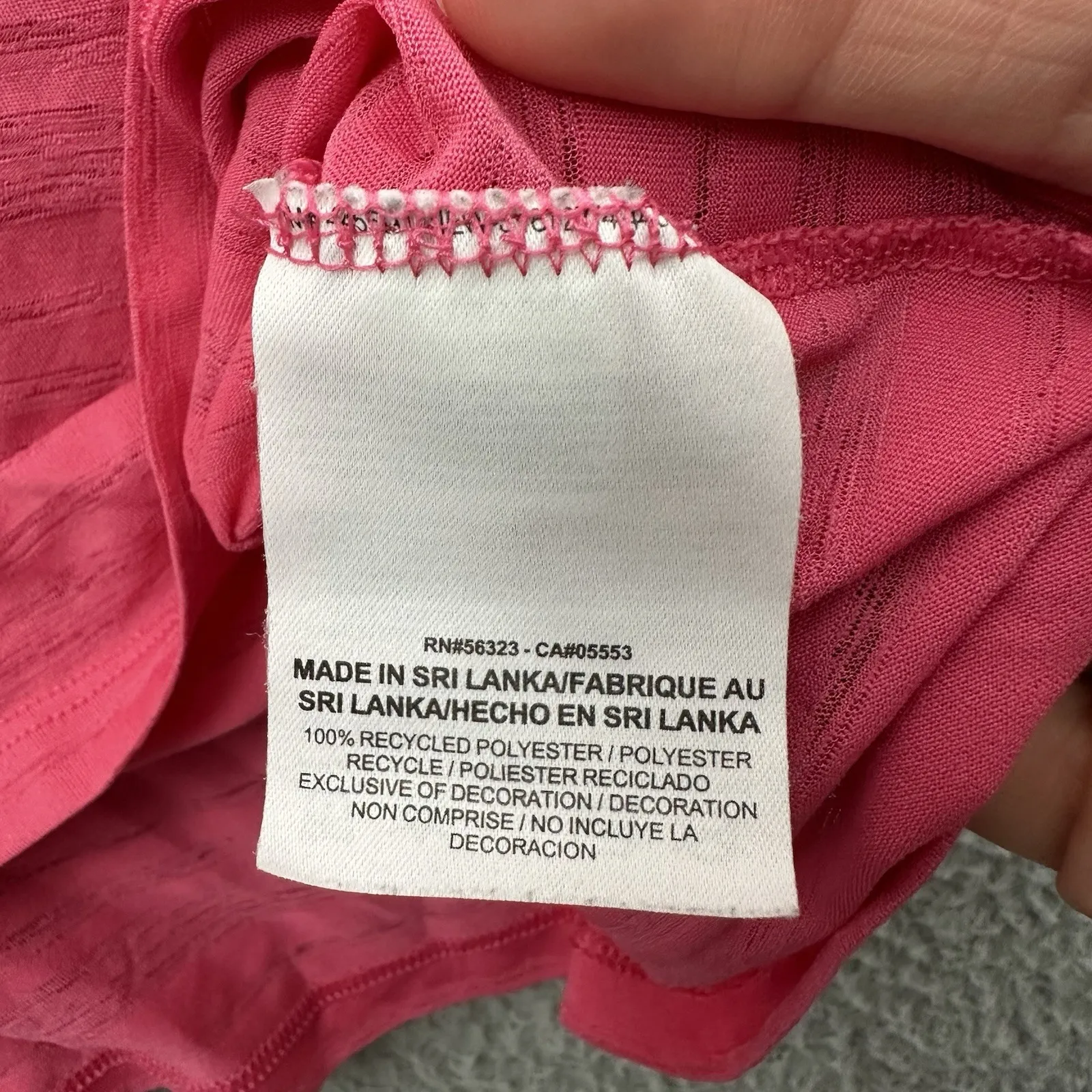 Nike Tank Dri Fit Tank‎ Top Pink Athletic Burnout Running Workout Women's XS - Image 7