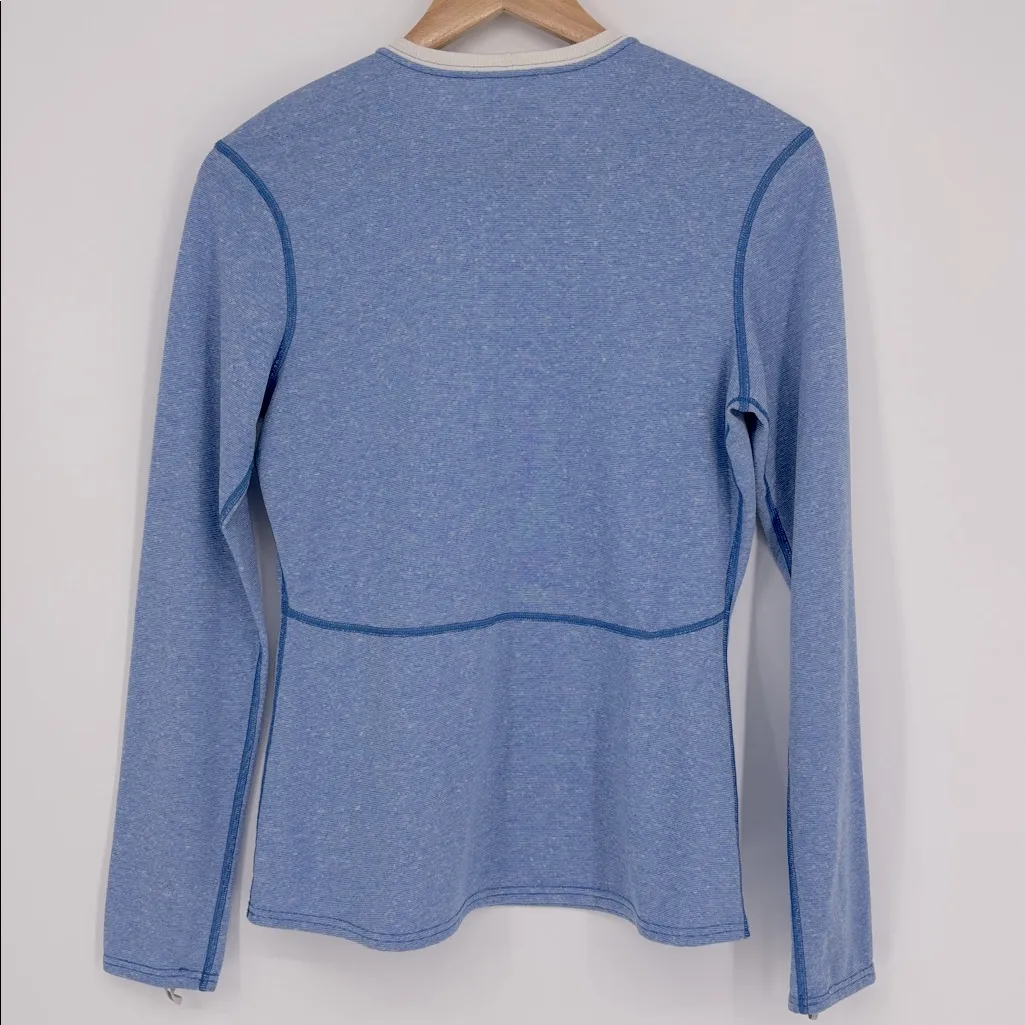Patagonia Capilene 3 Mid Weight Polartec Base Layer Top Women’s Size Medium Blue - Image 6
