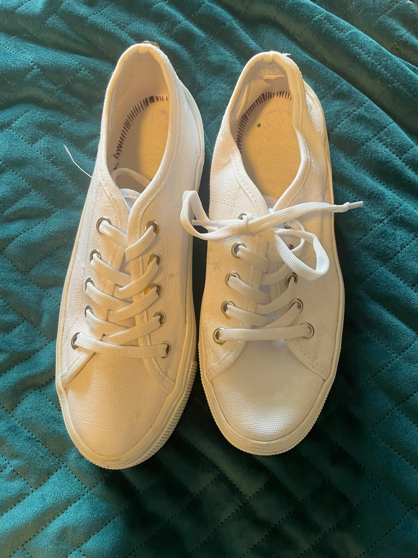 Steve Madden White Platform Shoes - Image 2