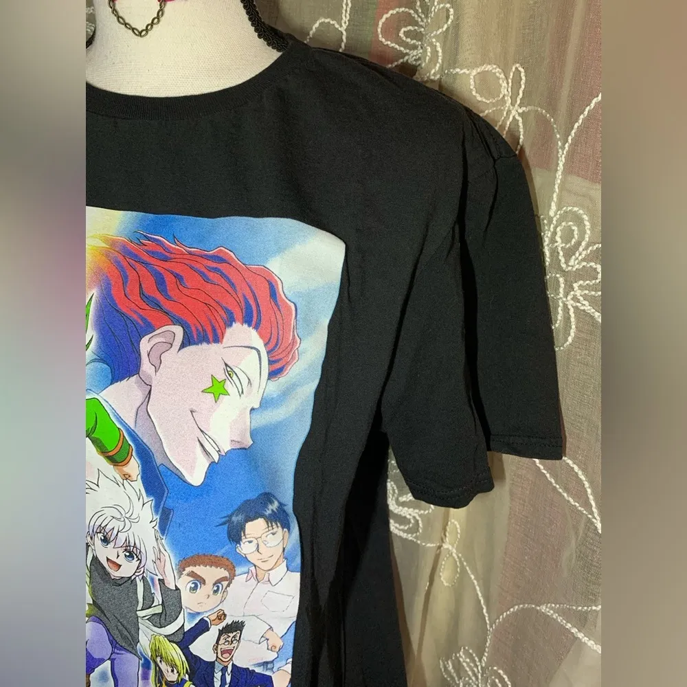 Hunter X Hunter Dynamic Character Poster Design Graphic Shirt - Image 3
