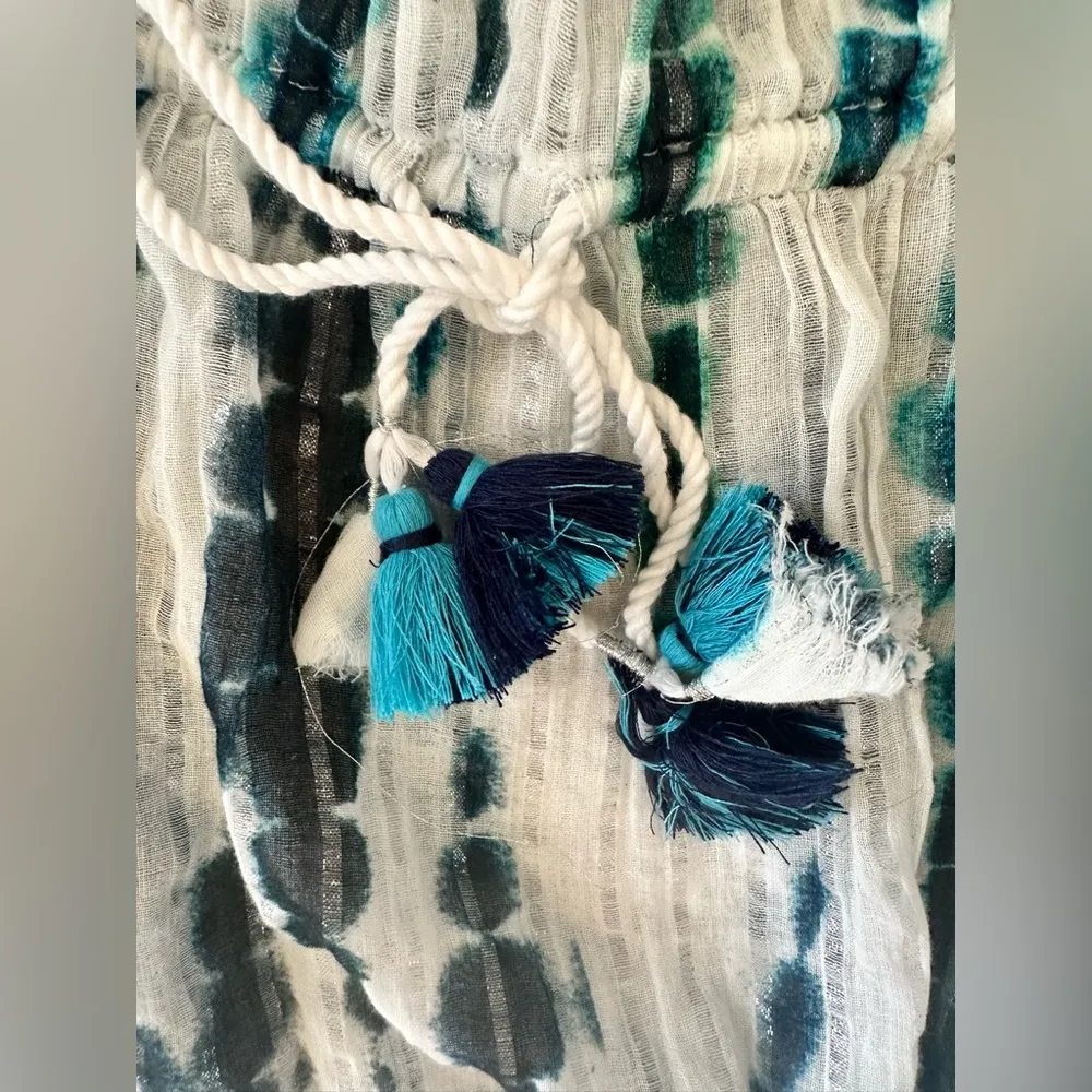 SHOSHANNA SWIMWEAR SEA GLASS TIE DYE COVER UP SIZE MEDIUM. - Image 7