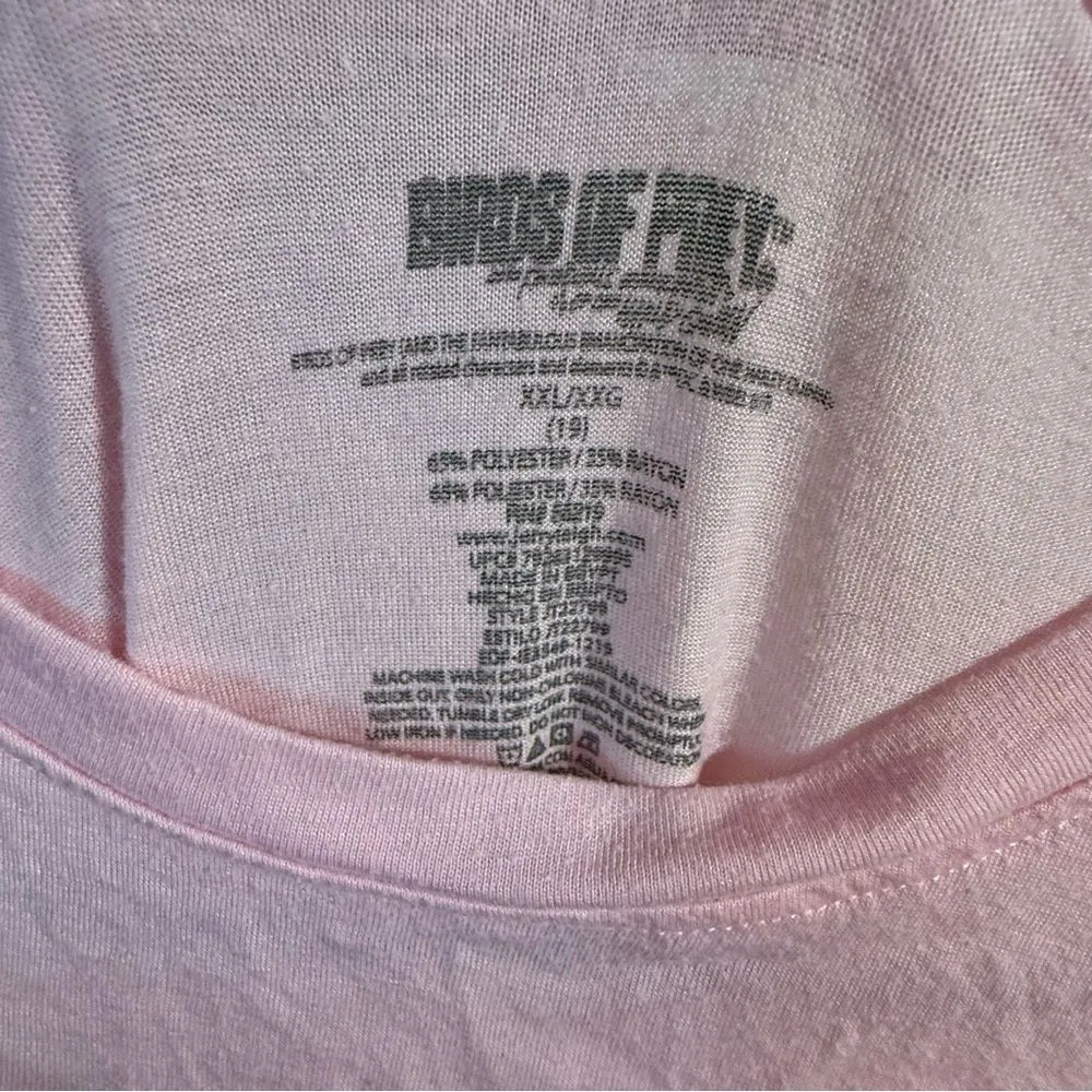 Pink Graphic Short Sleeve‎ Relaxed Tee Size undefined - Image 3