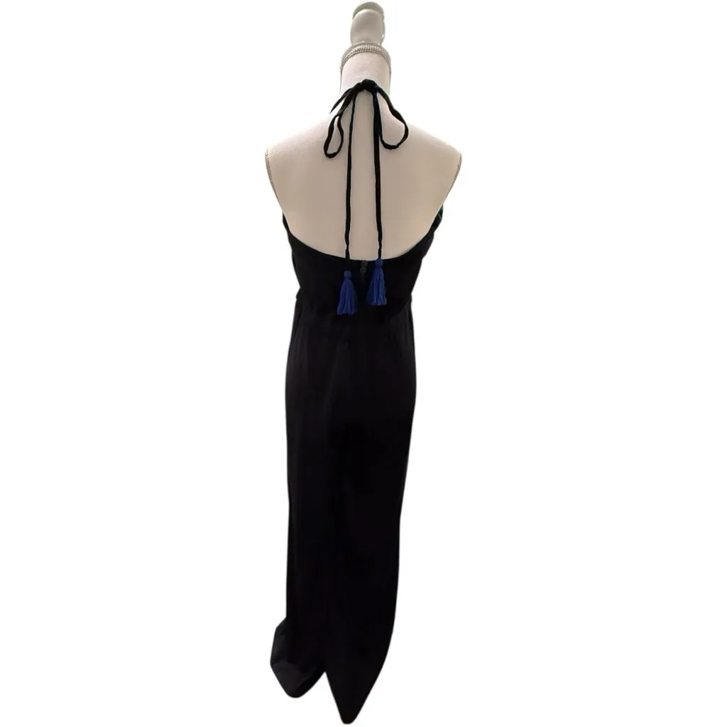 JUDITH MARCH Jamaican Me Crazy Black‎ Jumpsuit Size Medium - Image 2