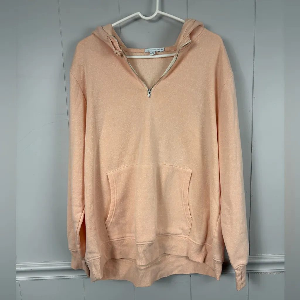 Threads 4 Thought Quarter Zip Pullover Hoodie Sweatshirt 2X Organic Cotton - Image 7