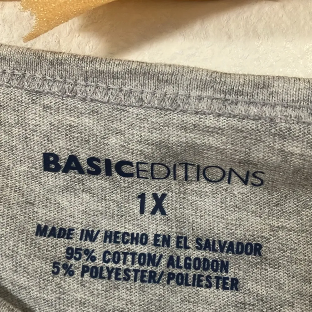 Basic editions ladies tee 1X nwt - Image 3