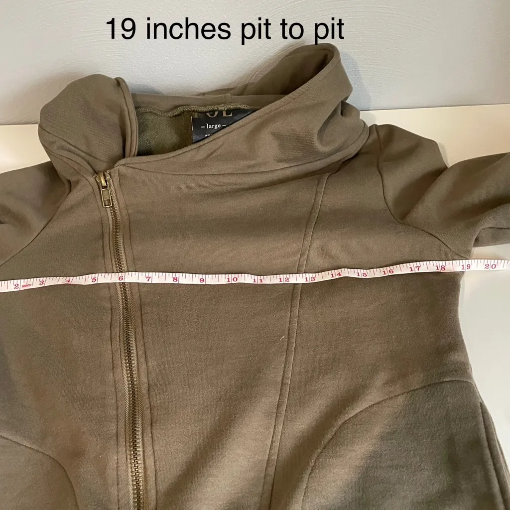 POL Bohemian Style Asymmetrical Zip Hoodie by  - Image 9