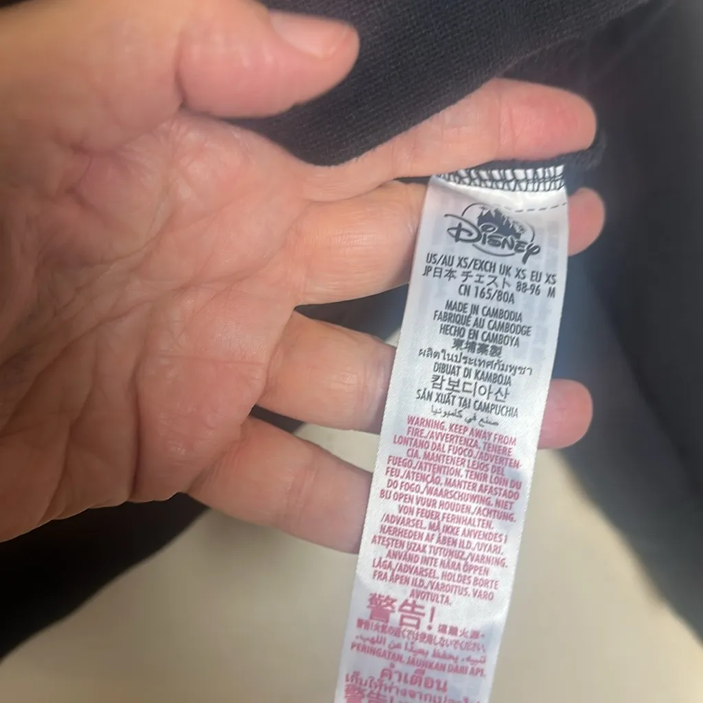 Walt Disney World‎ Mickey Mouse Pullover Hoodie Size XS - Image 4