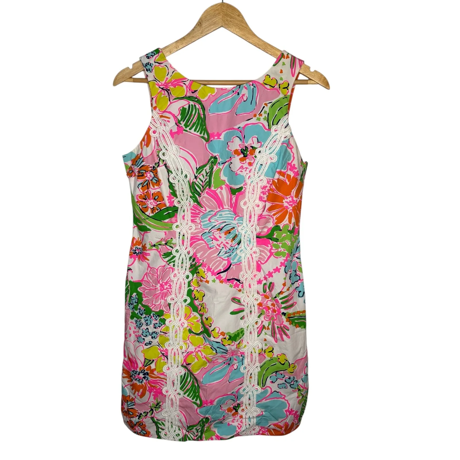 Lilly Pulitzer for Target 20th Anniversary Shift Dress Nosey Posey Floral Size 8 - Image 2