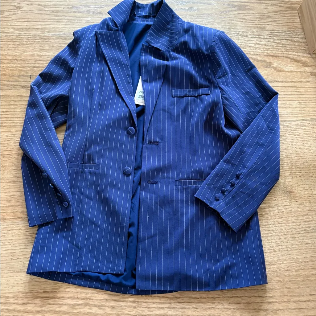 Tiger mist blazer and vest top - Image 2