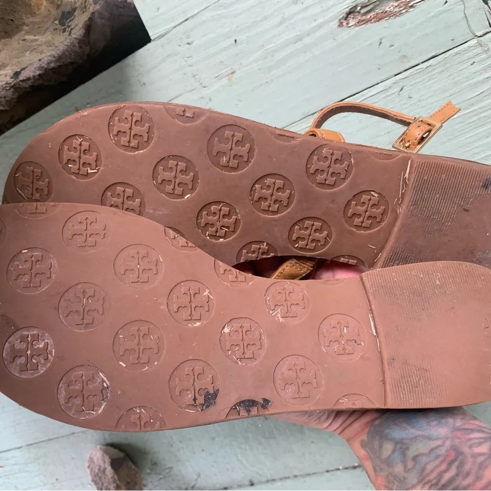 Tory Burch  brown sandals - Image 4
