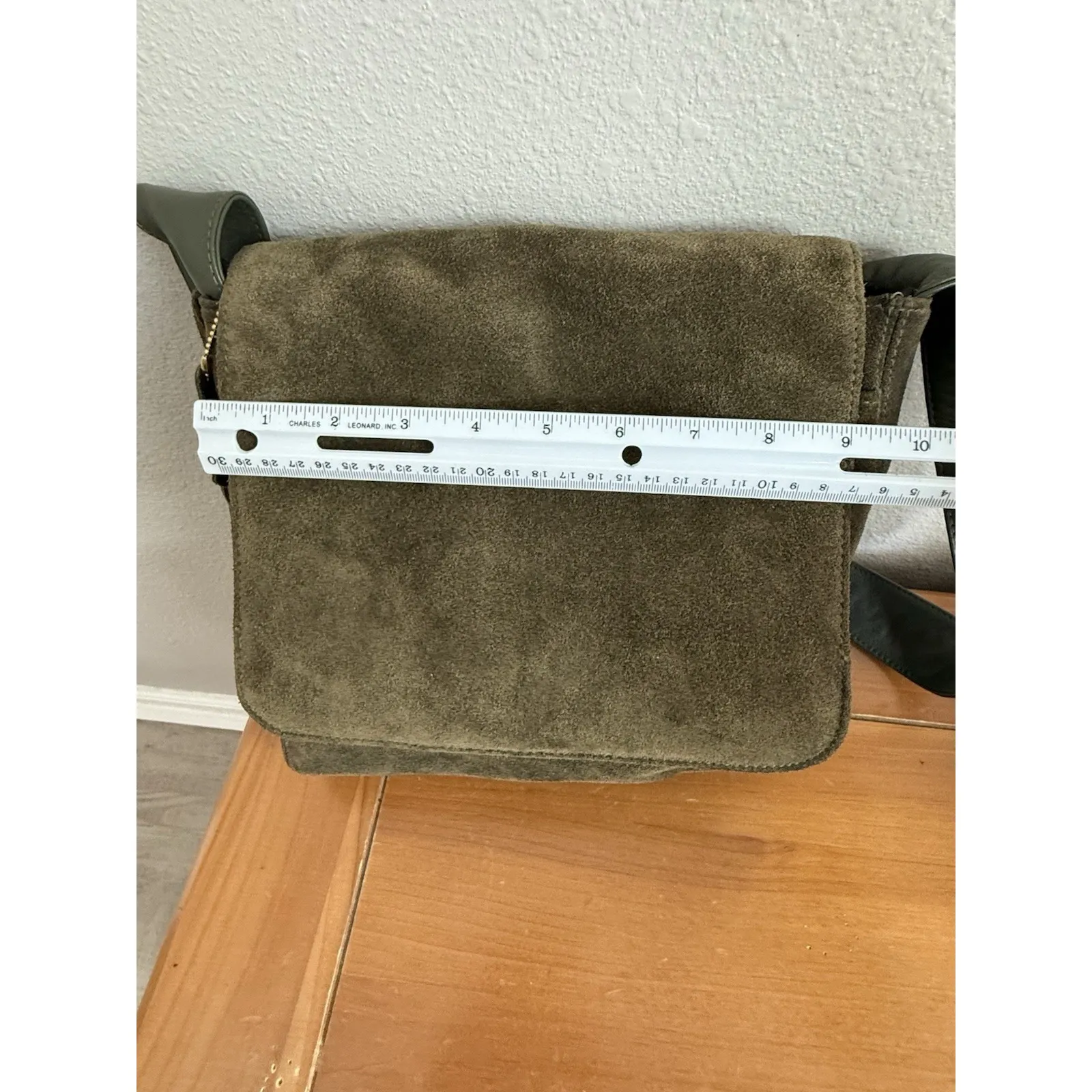 Giani‎ Bernini Genuine Leather Suede Shoulder Bag/Satchel - Image 8