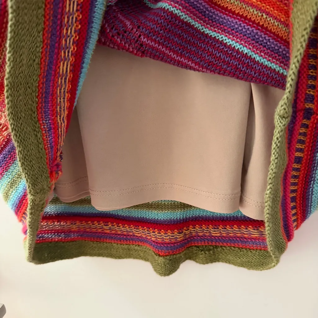 LAUREN Ralph Lauren Sleeveless Sweater Dress Women’s Size Small Retro Striped - Image 6