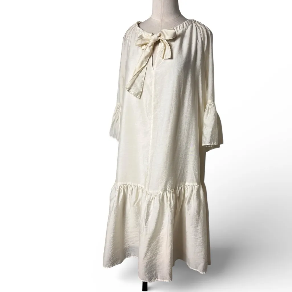 & Other Stories Ruffled Mini Dress - Image 3