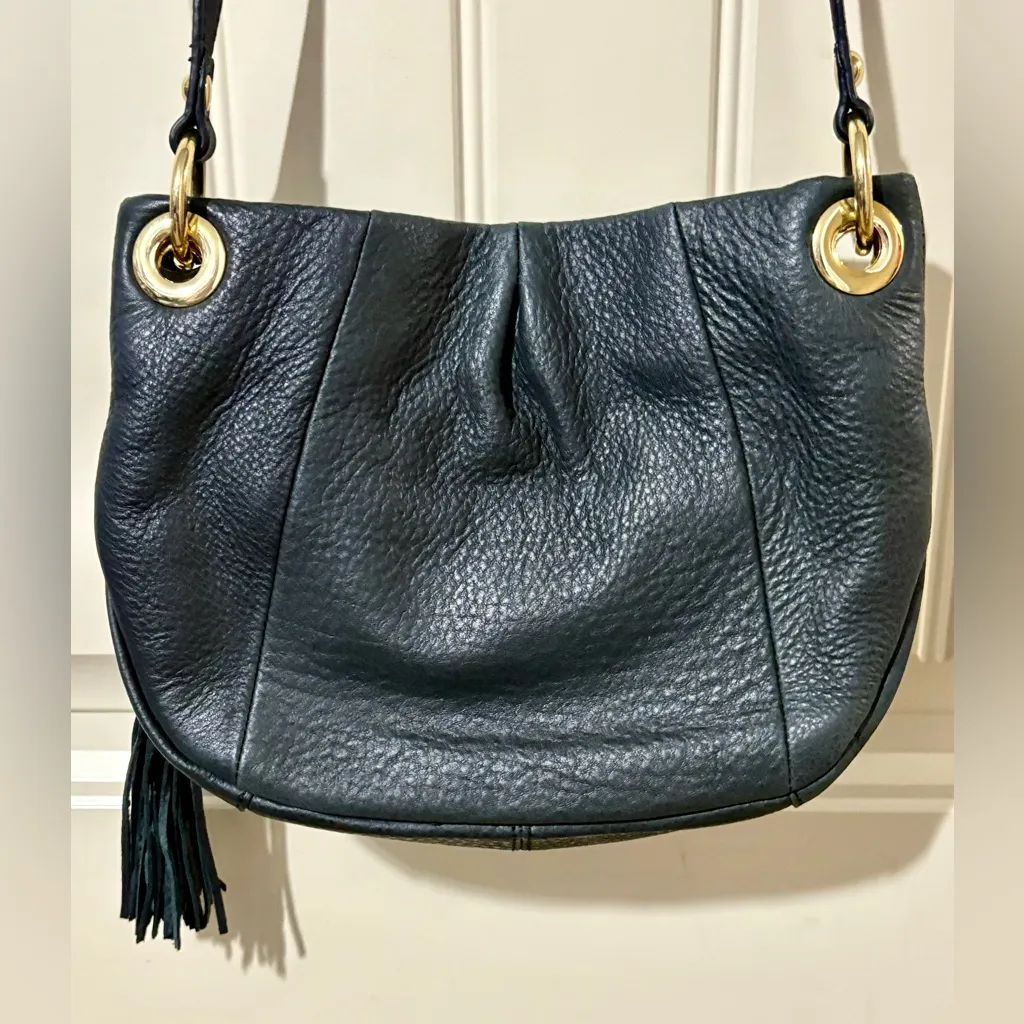 Vince Camuto Black Shoulder 100% Genuine Leather Purse with Cover Bag - Image 7