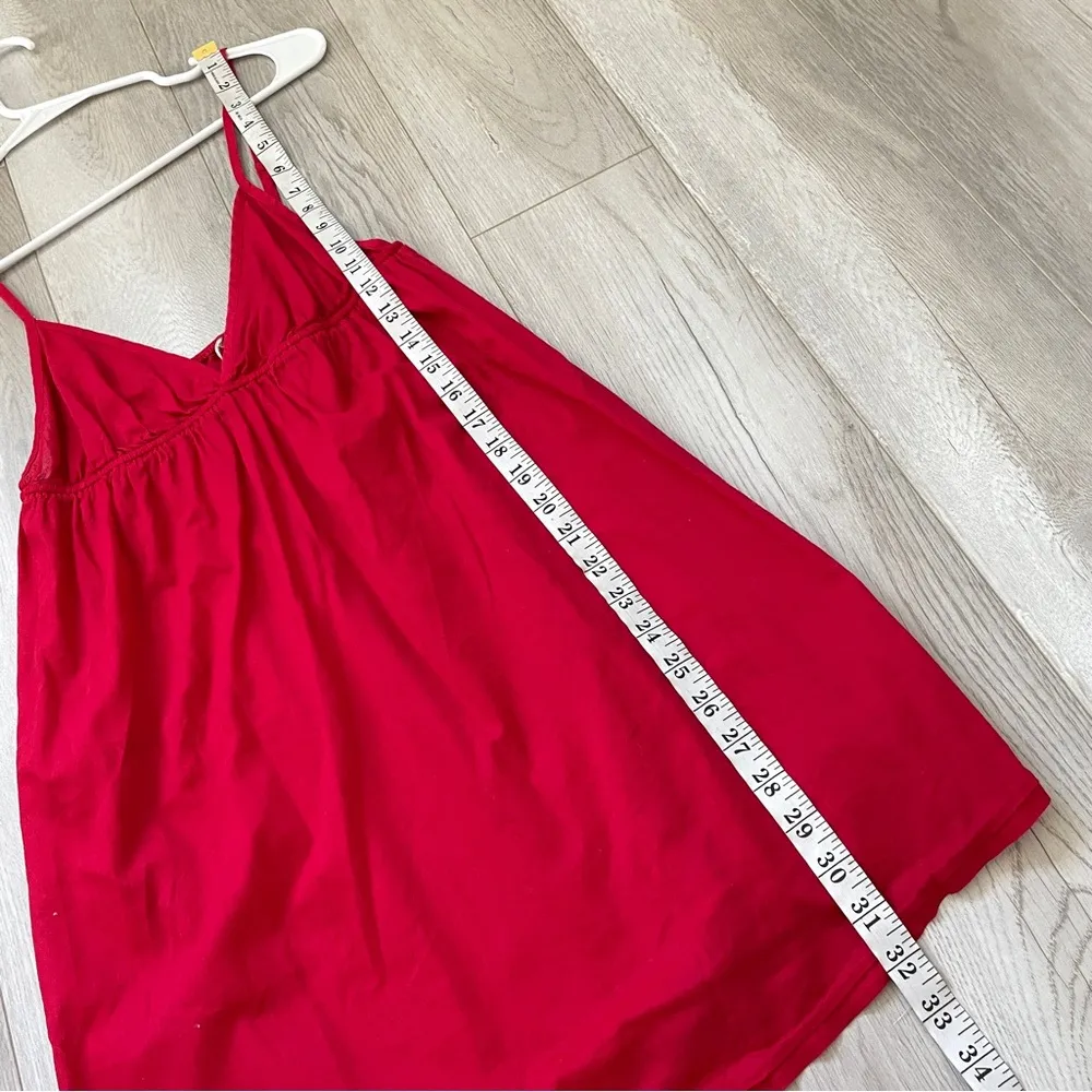 Forever 21 Dress lightweight cotton mini Red (small) sophie & me coquette y2k - Image 7