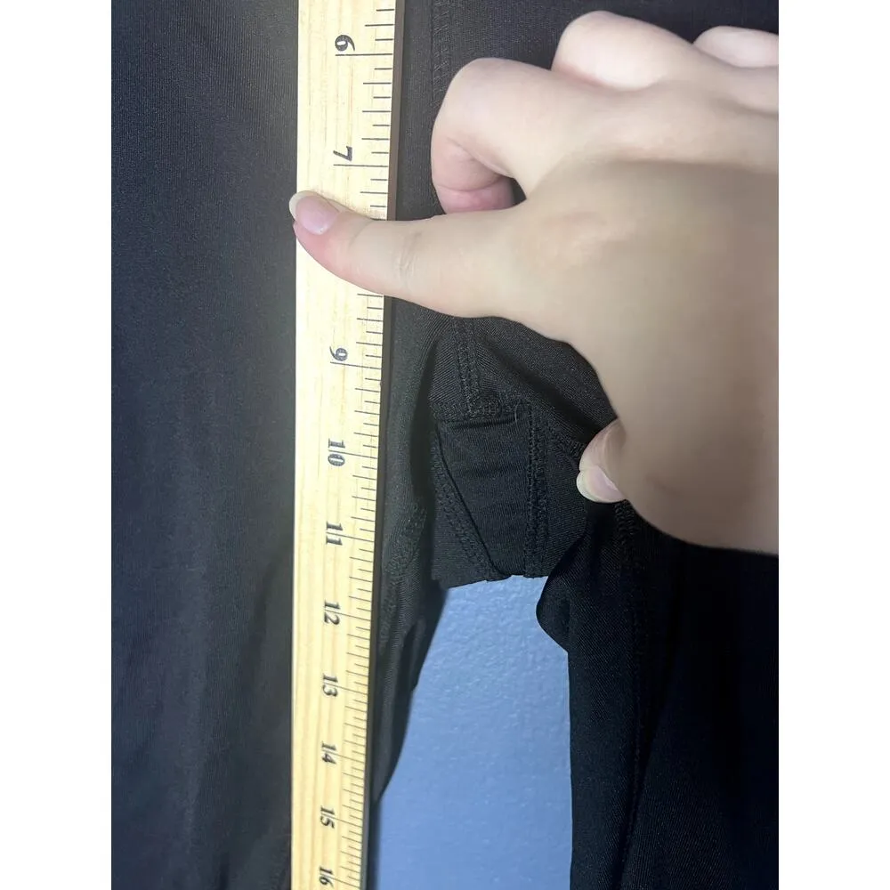 Xersion Leggings Women's Size Small Purple Ombre Sheer Panel Yoga Exercise - Image 7