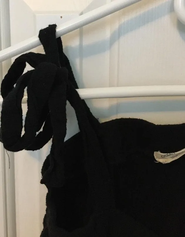 Black  Cloth Tank Top - Image 3