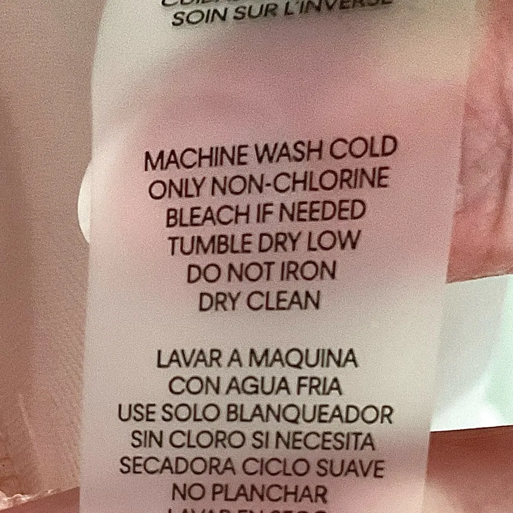 Pink Trapeze Dress Dotted Chiffon 3/4 Sleeve A-Line Sz 22W NWT - Image 9