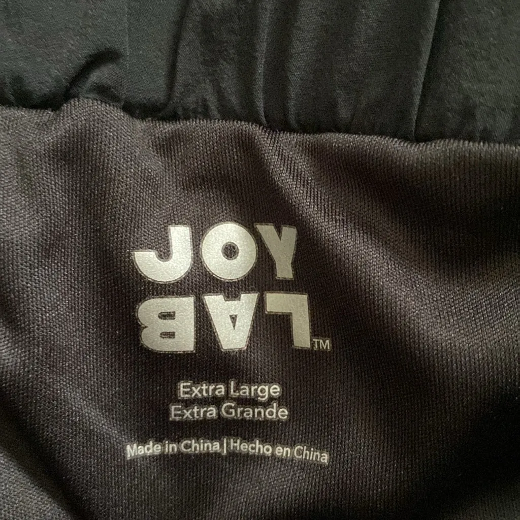 Women’s JOY LAB Wide waistband Running Athletic Shorts black lined XL EUC - Image 5