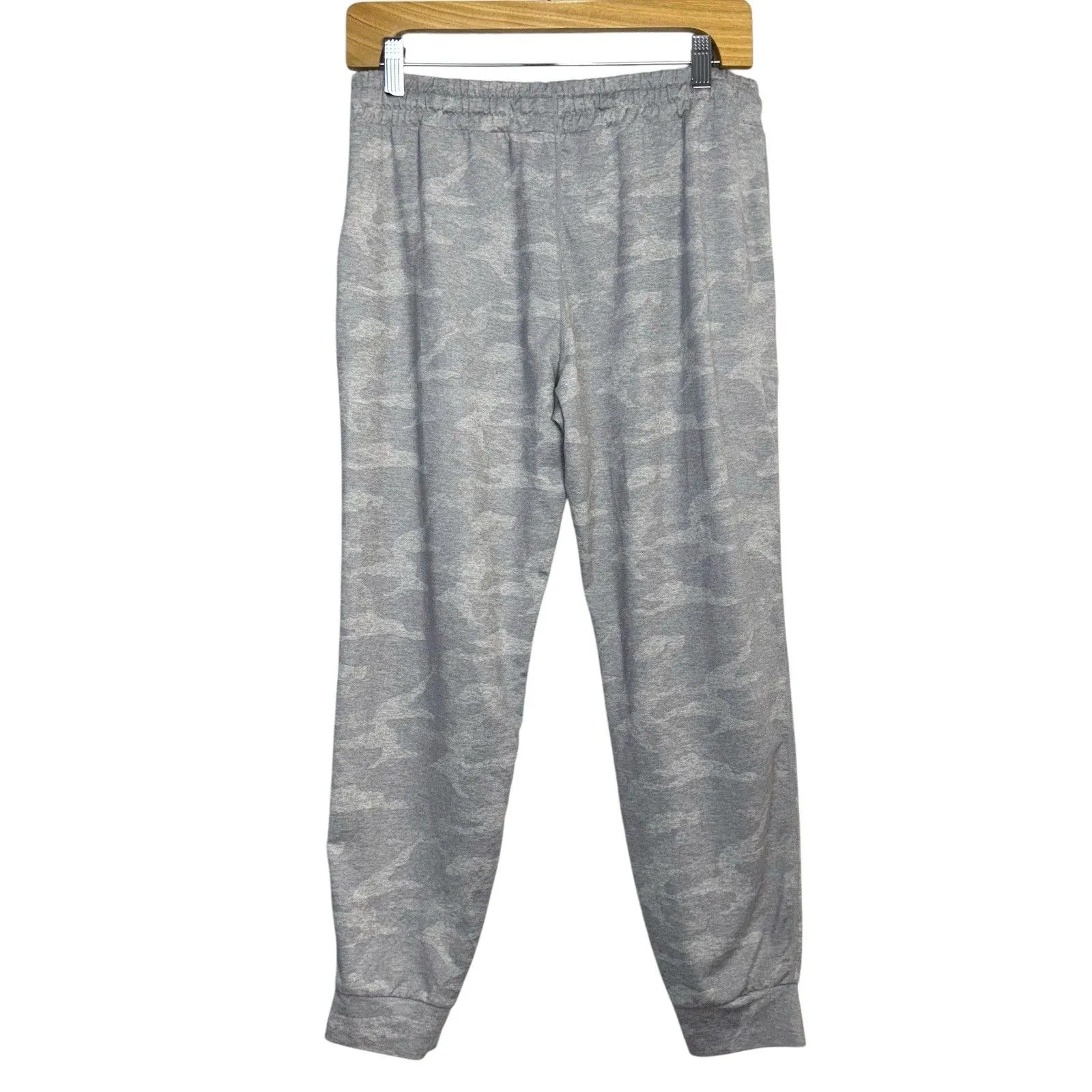 Vuori  Performance Jogger Womens Size Small Gray Camo Yoga Drawstring VW303 - Image 2
