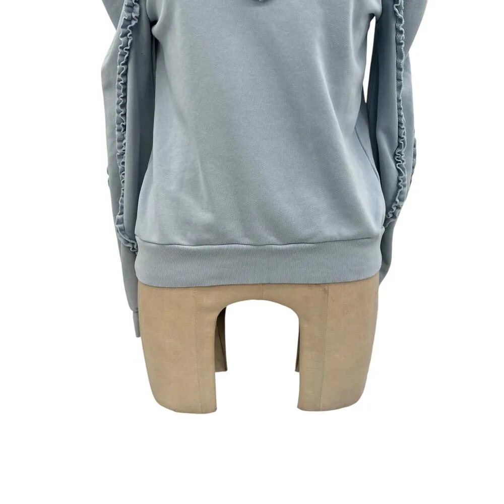 Generation Love Evelyn Sweater Sweatshirt Light Blue Size Small - Image 6