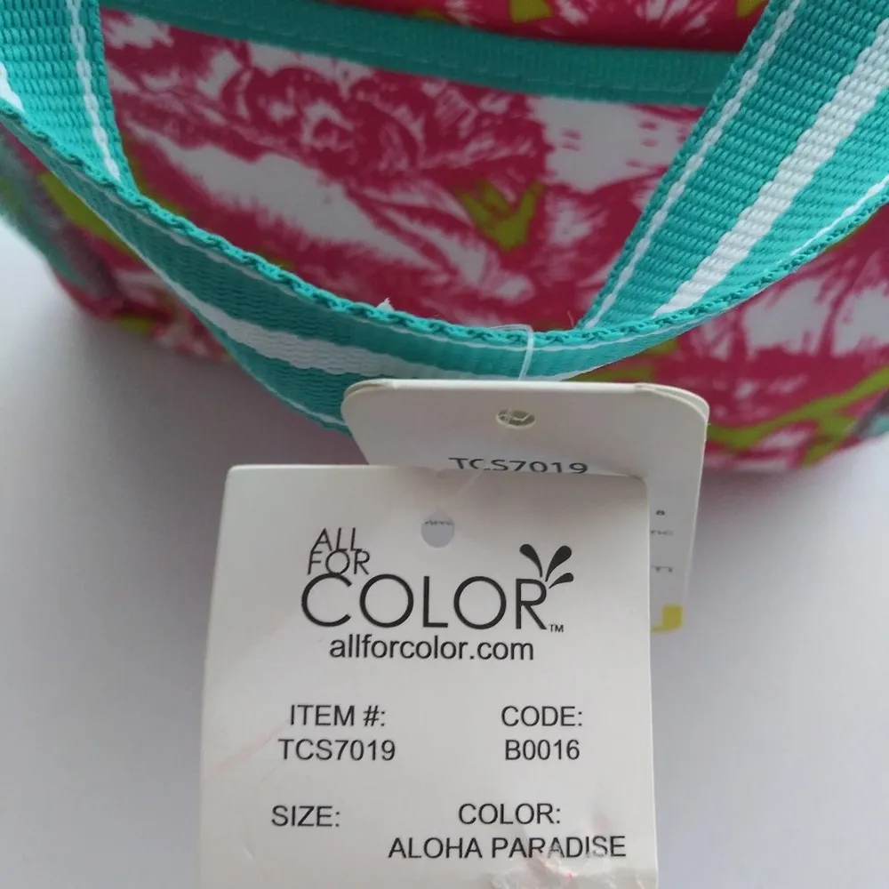 ALL FOR COLOR CADDY Aloha Paradise Lunch Tote Storage - Image 6