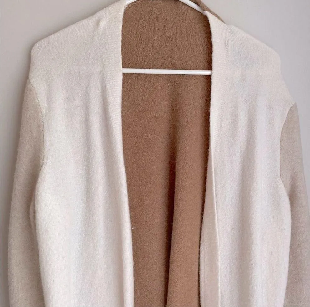 Madewell Kent Colorblock Cardigan (Rare) Wool Blend Small - Image 9